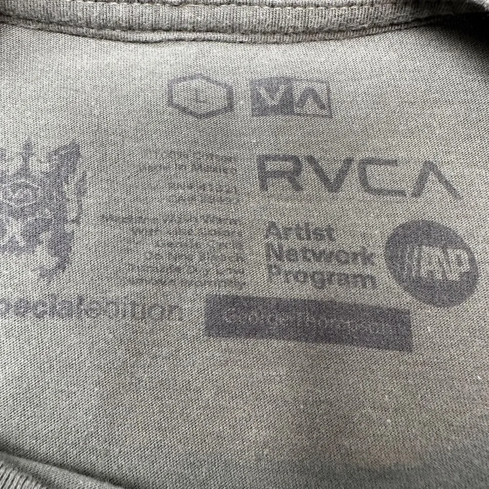 RVCA VA – T-SHIRT – ANP – George Thompson – Mens: L